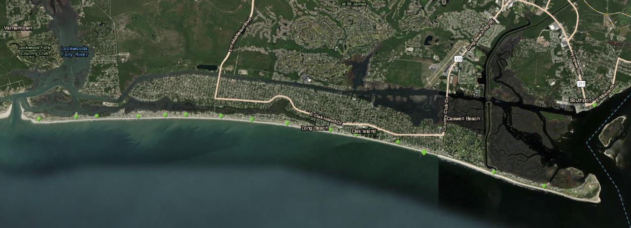 Recent testing results by location