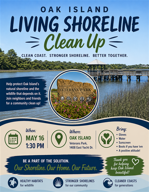 Living Shoreline May flyer
