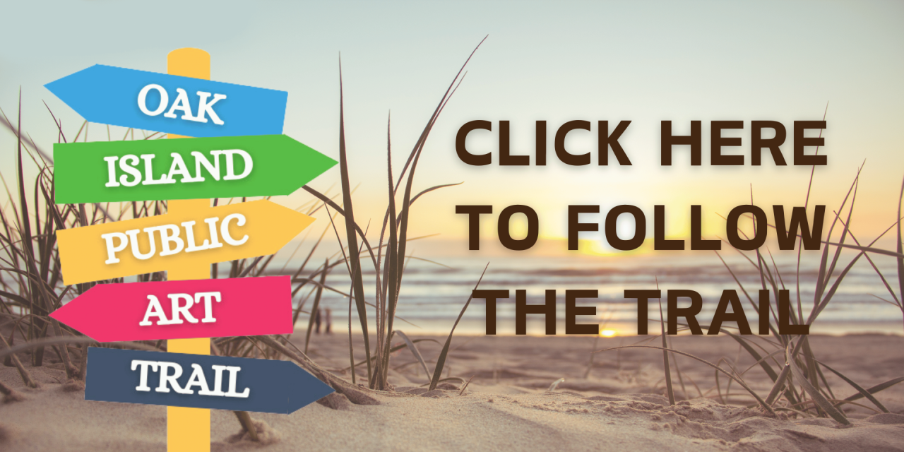 Oak Island Public Art Trail Logo graphic