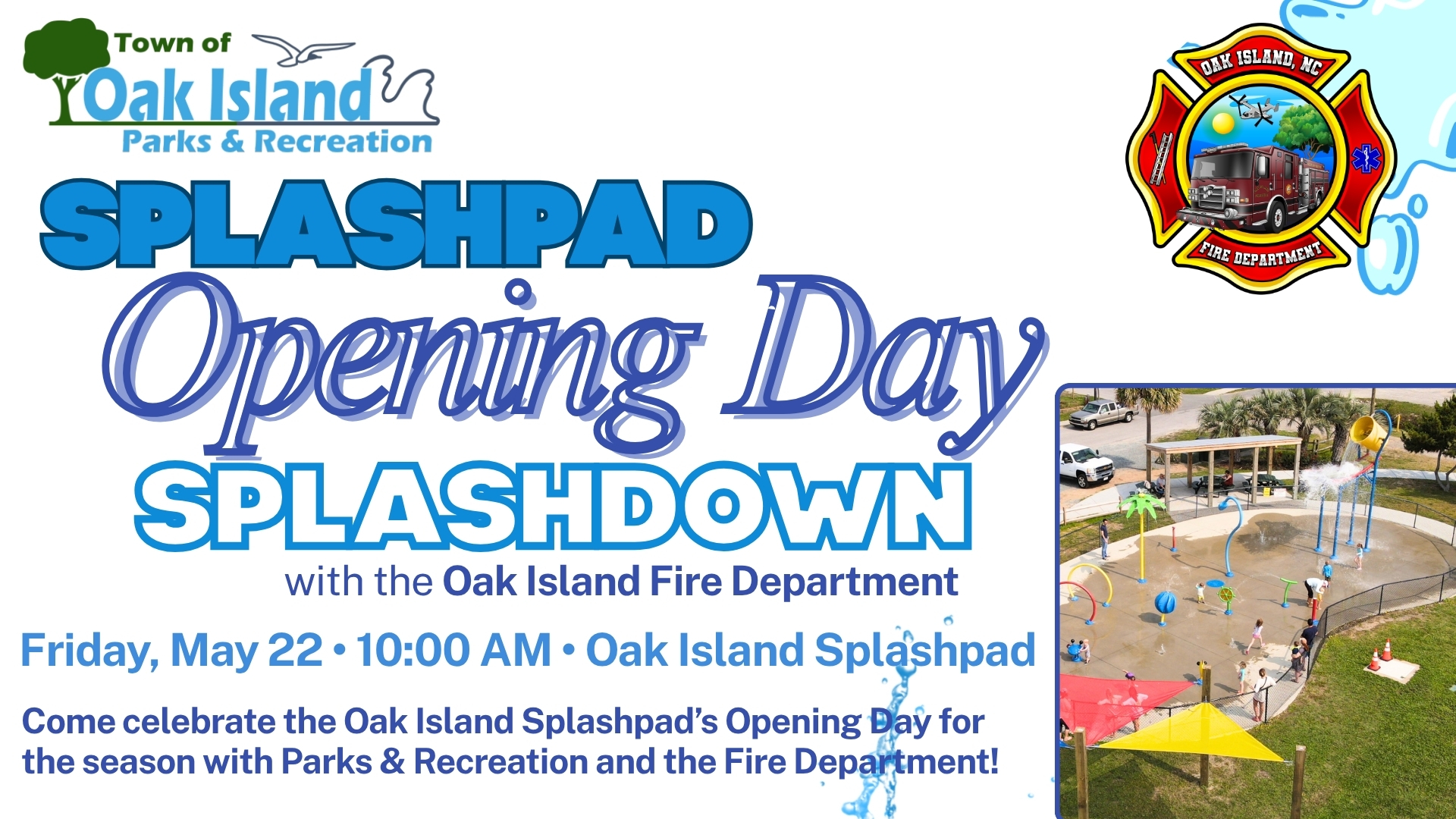 Splashpad Splashdown Graphic