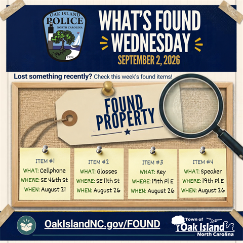 What's Found Wednesday Graphic