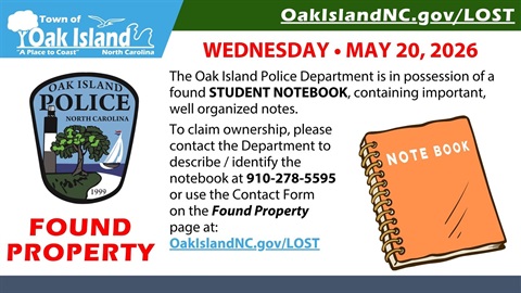 OKI-PD Found Property Notice 